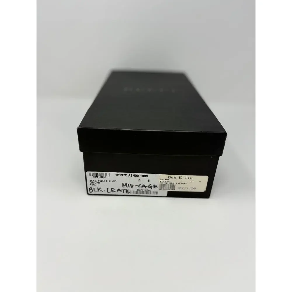 Gucci Women's Black Studded Strappy Heels Size 8 - Picture 9 of 16